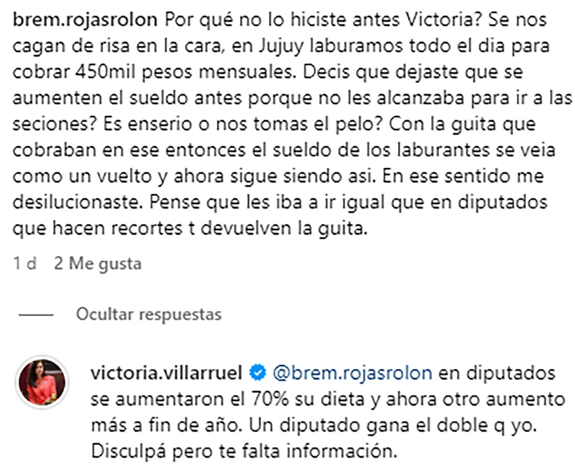 victoria-villarruel-se-quejo-de-su-sueldo-y-apunto-contra-la-casa-rosada-en-breve-me-pagan-dos-chirolas-4 Victoria Villarruel se quejó de su sueldo y apuntó contra la Casa Rosada: “En breve me pagan dos chirolas”