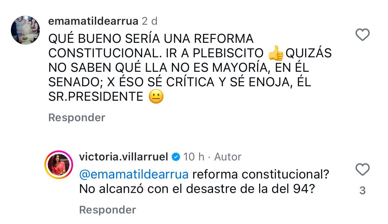 villarruel-se-quejo-por-su-sueldo-y-dijo-que-hasta-un-vocero-gana-mas-que-ella-me-pagan-dos-chirolas-8 Villarruel se quejó por su sueldo y dijo que hasta un vocero gana más que ella: “Me pagan dos chirolas”