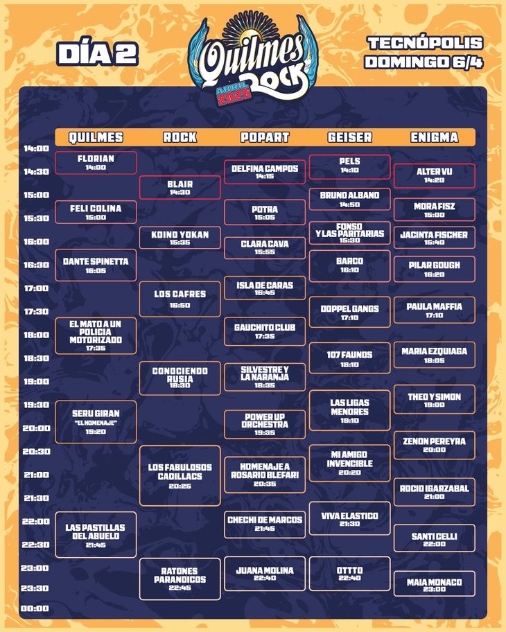 se-conocieron-los-horarios-del-quilmes-rock-2025-la-grilla-dia-por-dia-1 Se conocieron los horarios del Quilmes Rock 2025: la grilla día por día