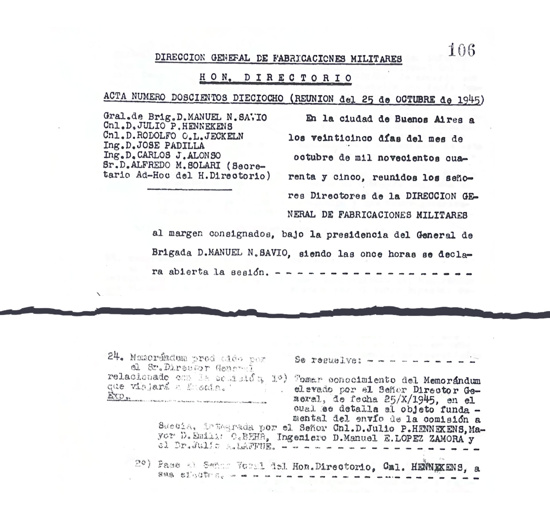 documentos-desclasificados-fabricaciones-militares-destino-usd-5-millones-a-misiones-secretas-en-europa-al-finalizar-la-segunda-guerra-1 Documentos desclasificados: Fabricaciones Militares destinó USD 5 millones a misiones secretas en Europa al finalizar la Segunda Guerra