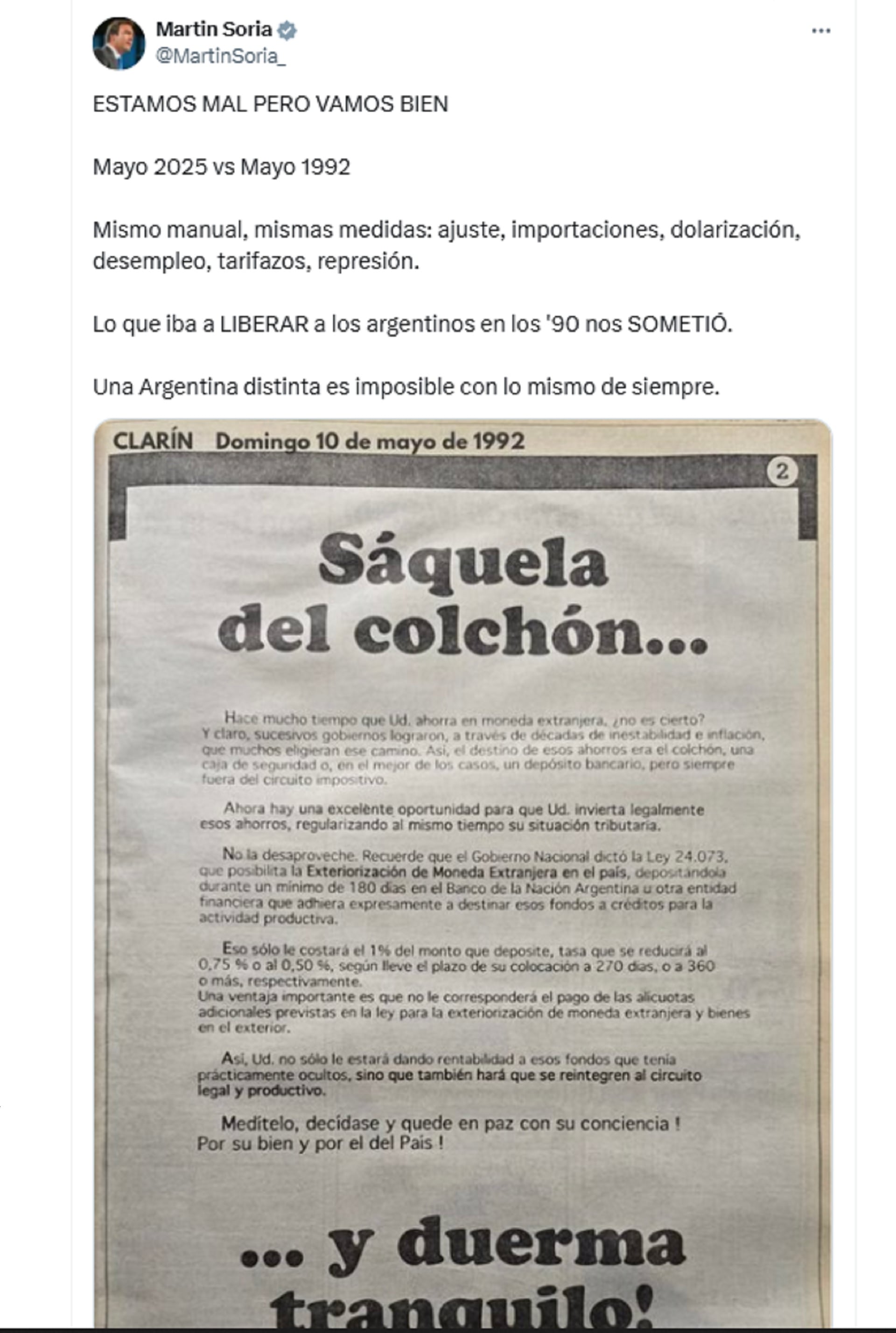 dolares-en-el-colchon-en-el-congreso-no-se-conocen-detalles-del-proyecto-y-hay-escepticismo-en-la-oposicion-4 Dólares en el colchón: en el Congreso no se conocen detalles del proyecto y hay escepticismo en la oposición