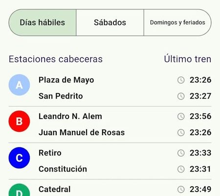 Emova lanzó una app que te indica cuándo llega el próximo subte en Argentina, todas las funciones y de dónde descargarla
