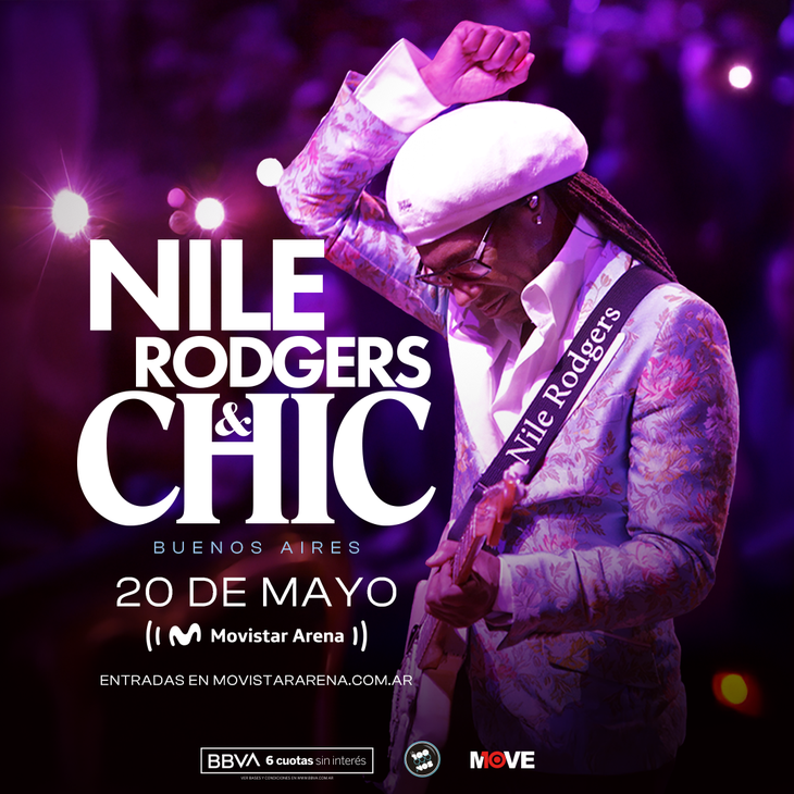 nile-rodgers-chic-llegan-al-movistar-arena-como-y-donde-conseguir-las-entradas Nile Rodgers & Chic llegan al Movistar Arena: cómo y dónde conseguir las entradas