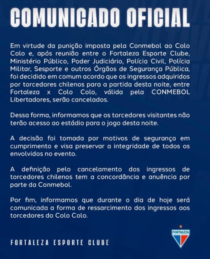 pese-a-la-prohibicion-dos-mil-hinchas-de-colo-colo-viajaron-a-brasil-y-hay-preocupacion-por-nuevos-incidentes-3 Pese a la prohibición, dos mil hinchas de Colo Colo viajaron a Brasil y hay preocupación por nuevos incidentes
