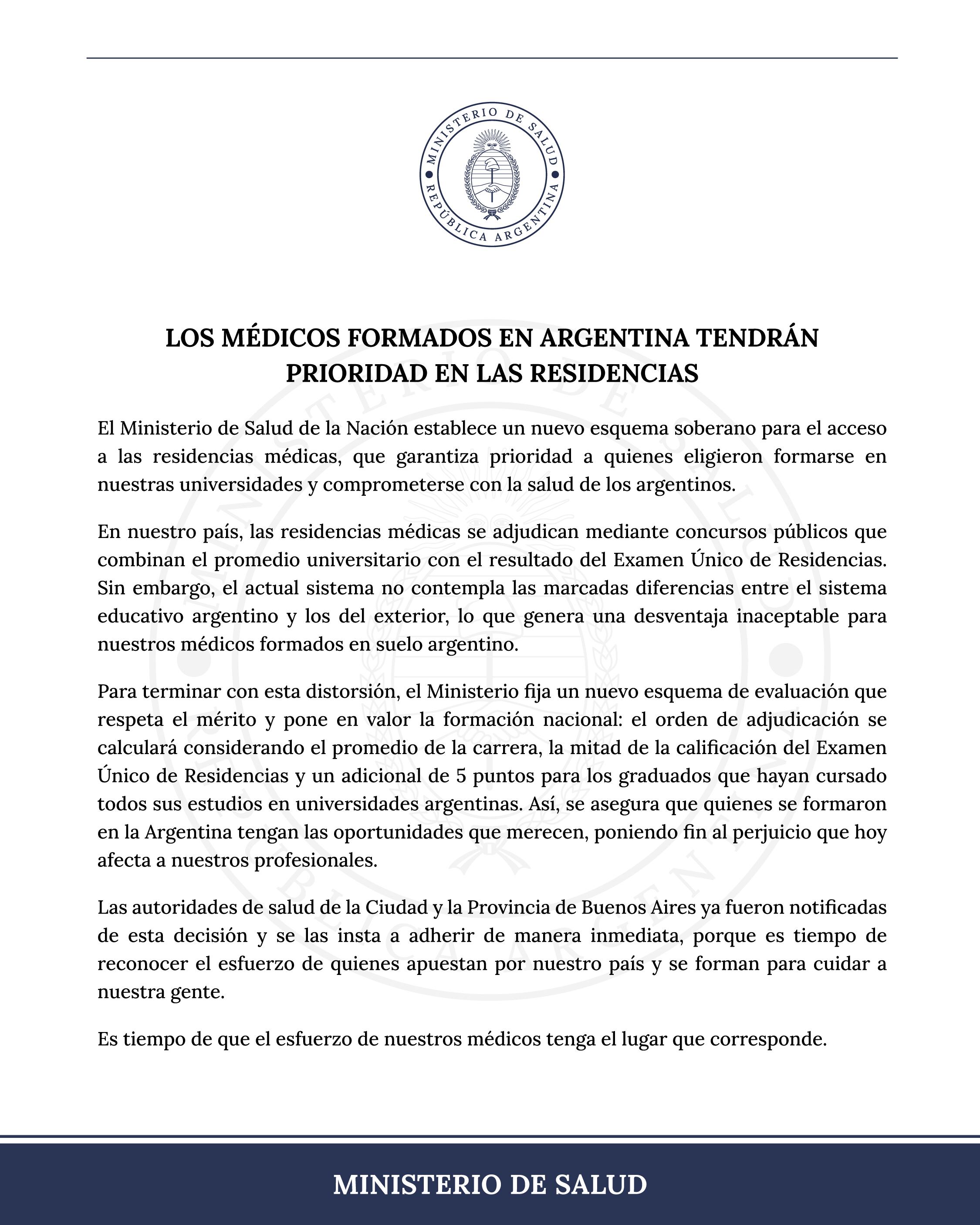 el-ministerio-de-salud-avanza-hacia-la-reforma-del-sistema-de-residencias-medicas-2 El Ministerio de Salud avanza hacia la reforma del sistema de residencias médicas