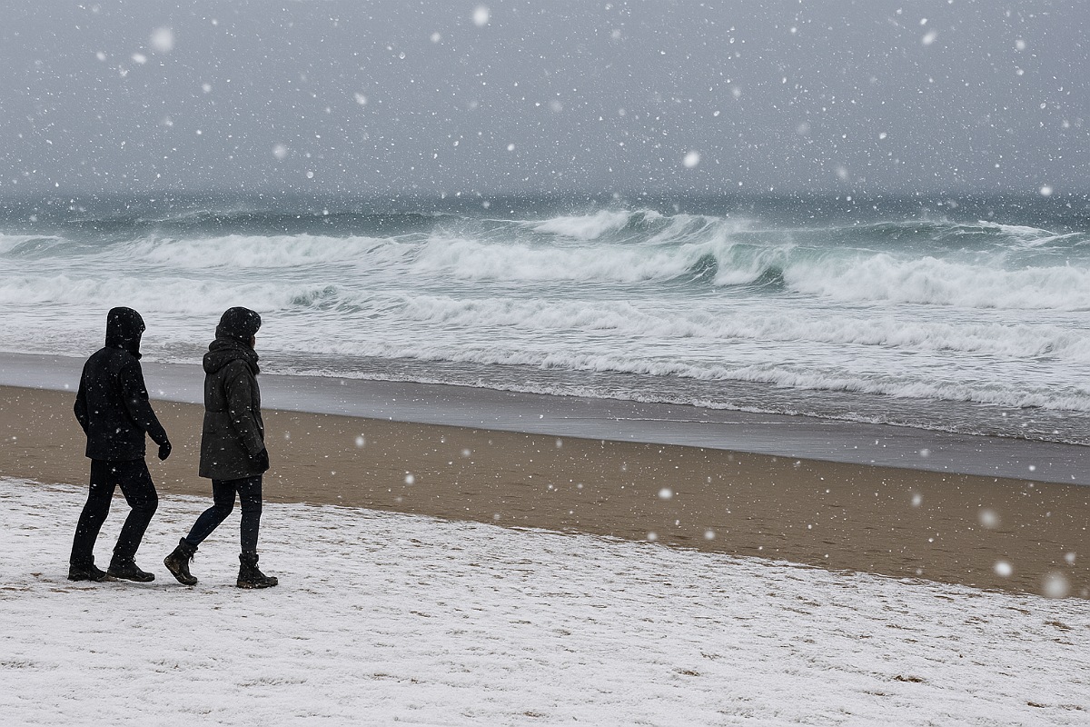 historico-nevo-en-el-sur-de-mar-del-plata-y-miramar-este-domingo ¡Histórico! Nevó en el sur de Mar del Plata y Miramar este domingo