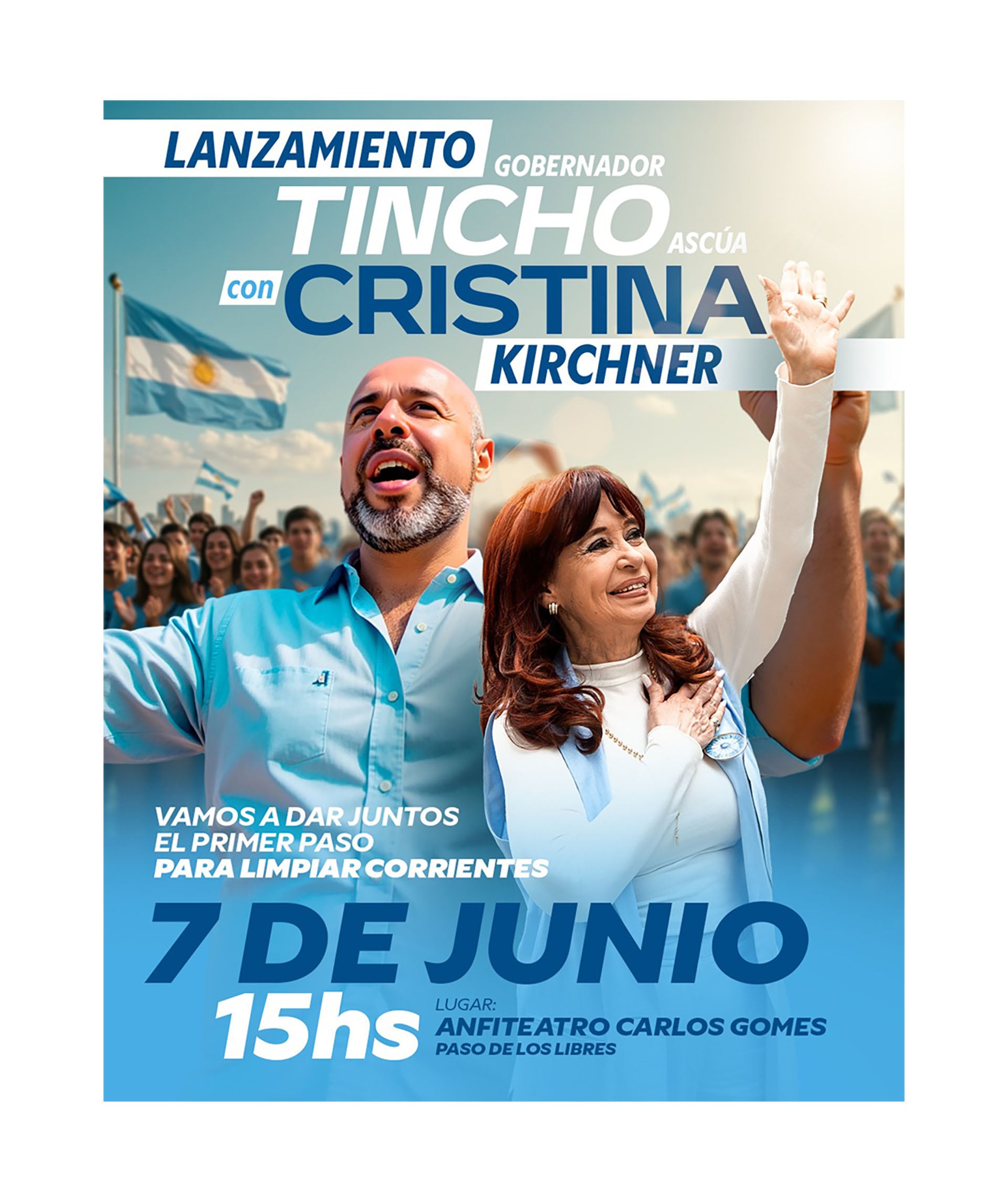 tras-su-reunion-con-kicillof-cristina-kirchner-encabezara-un-acto-en-corrientes-en-busca-de-alinear-al-pj-detras-de-la-candidatura-de-martin-ascua-1 Tras su reunión con Kicillof, Cristina Kirchner encabezará un acto en Corrientes, en busca de alinear al PJ detrás de la candidatura de Martín Ascúa
