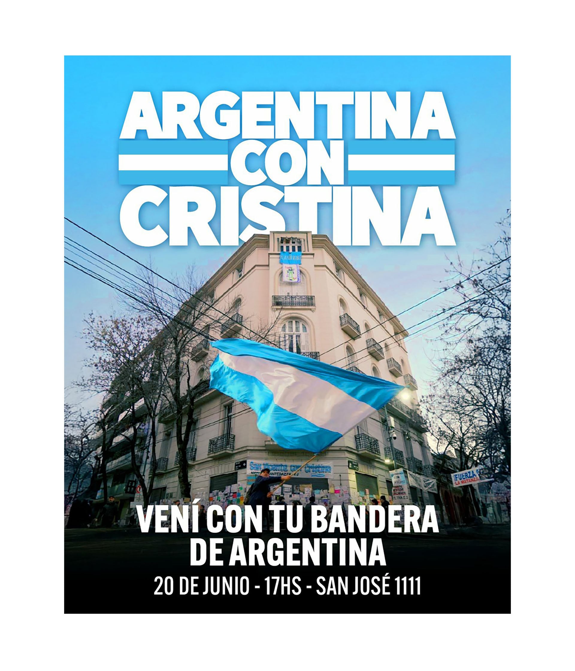 vallaron-el-frente-de-la-casa-de-cristina-kirchner-en-la-previa-a-un-banderazo-convocado-por-el-kirchnerismo-3 Vallaron el frente de la casa de Cristina Kirchner en la previa a un “banderazo” convocado por el kirchnerismo