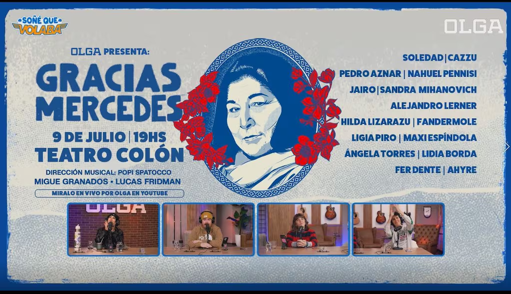 gracias-mercedes-homenaje-a-mercedes-sosa-desde-el-teatro-colon-con-entrada-solidaria “Gracias Mercedes”: homenaje a Mercedes Sosa desde el Teatro Colón con entrada solidaria