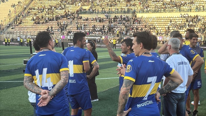 las-perlitas-de-las-leyendas-de-boca-en-la-final-de-copa-reeditada-en-brasil-2 Las perlitas de las leyendas de Boca en la final de Copa reeditada en Brasil