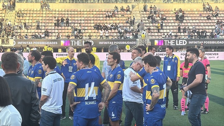 las-perlitas-de-las-leyendas-de-boca-en-la-final-de-copa-reeditada-en-brasil-3 Las perlitas de las leyendas de Boca en la final de Copa reeditada en Brasil