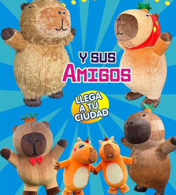 El Club de los Capibaras, el genial musical infantil, festeja del Día del Niño