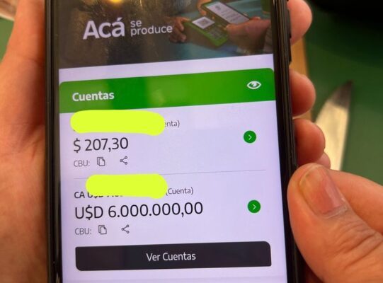 ¡Insólito! Le depositaron 6 millones de dólares por error a través de Cuenta DNI