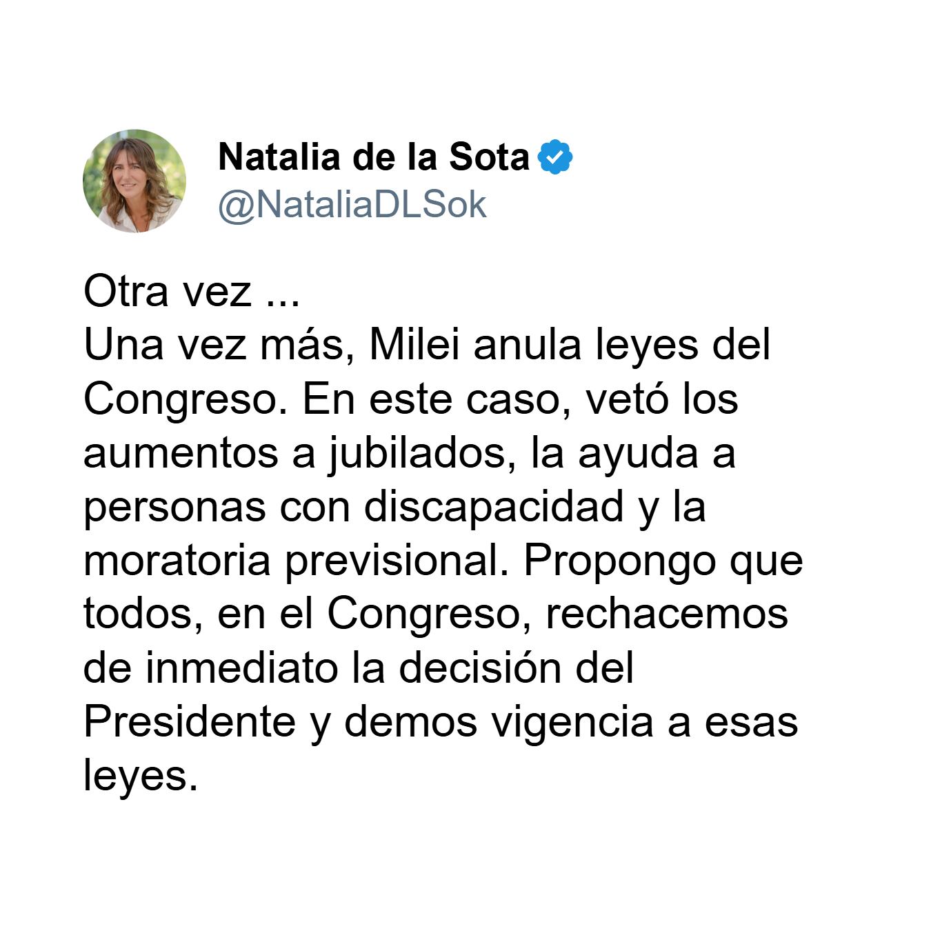 las-primeras-reacciones-de-la-oposicion-al-veto-de-milei-a-las-leyes-del-aumento-a-jubilados-y-la-emergencia-en-discapacidad-1 Las primeras reacciones de la oposición al veto de Milei a las leyes del aumento a jubilados y la emergencia en discapacidad