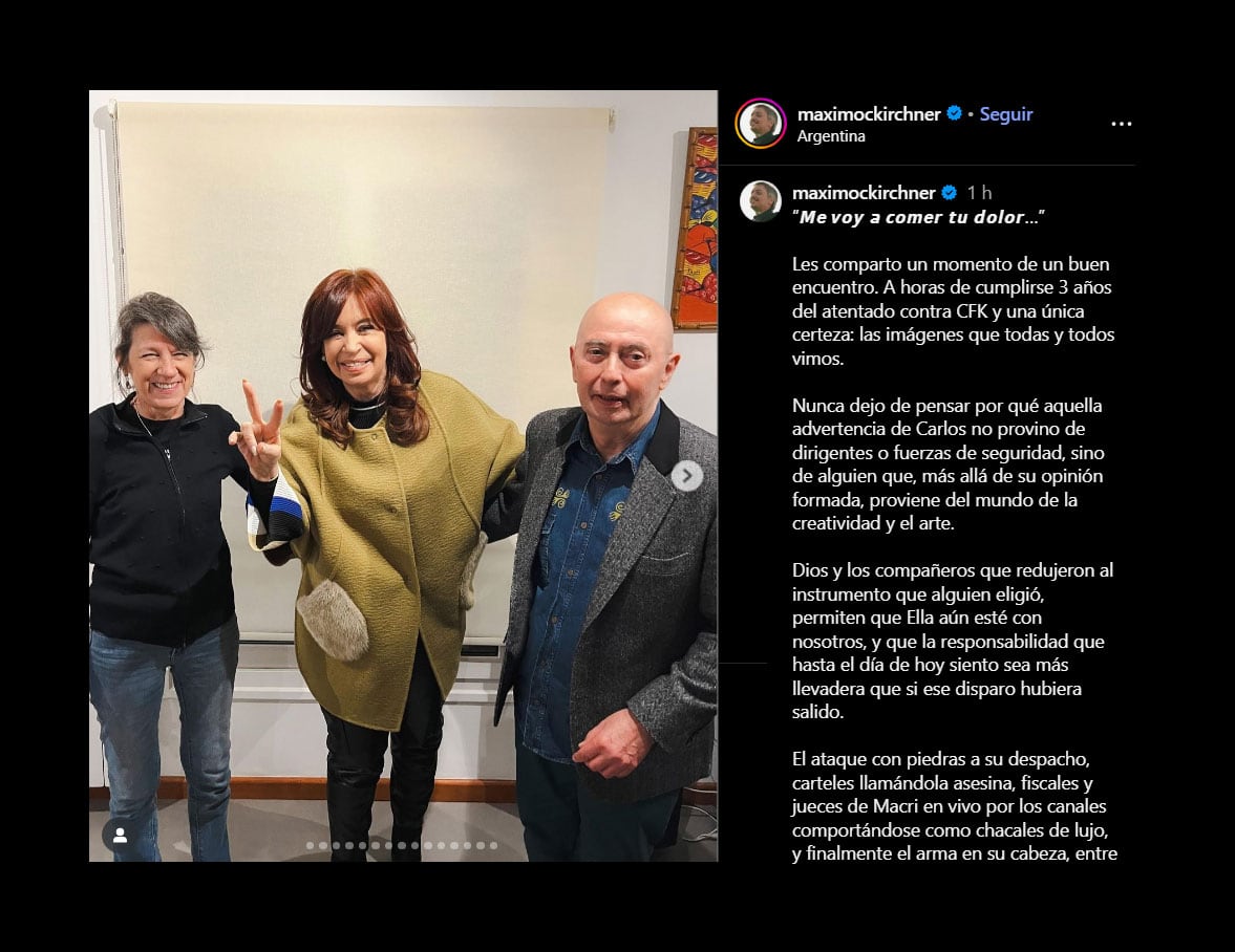 cristina-kirchner-volvio-a-criticar-a-milei-y-advirtio-el-fracaso-mas-estrepitoso-y-tragico-se-esta-dando-en-la-macroeconomia-3 Cristina Kirchner volvió a criticar a Milei y advirtió: “El fracaso más estrepitoso y trágico se está dando en la macroeconomía”