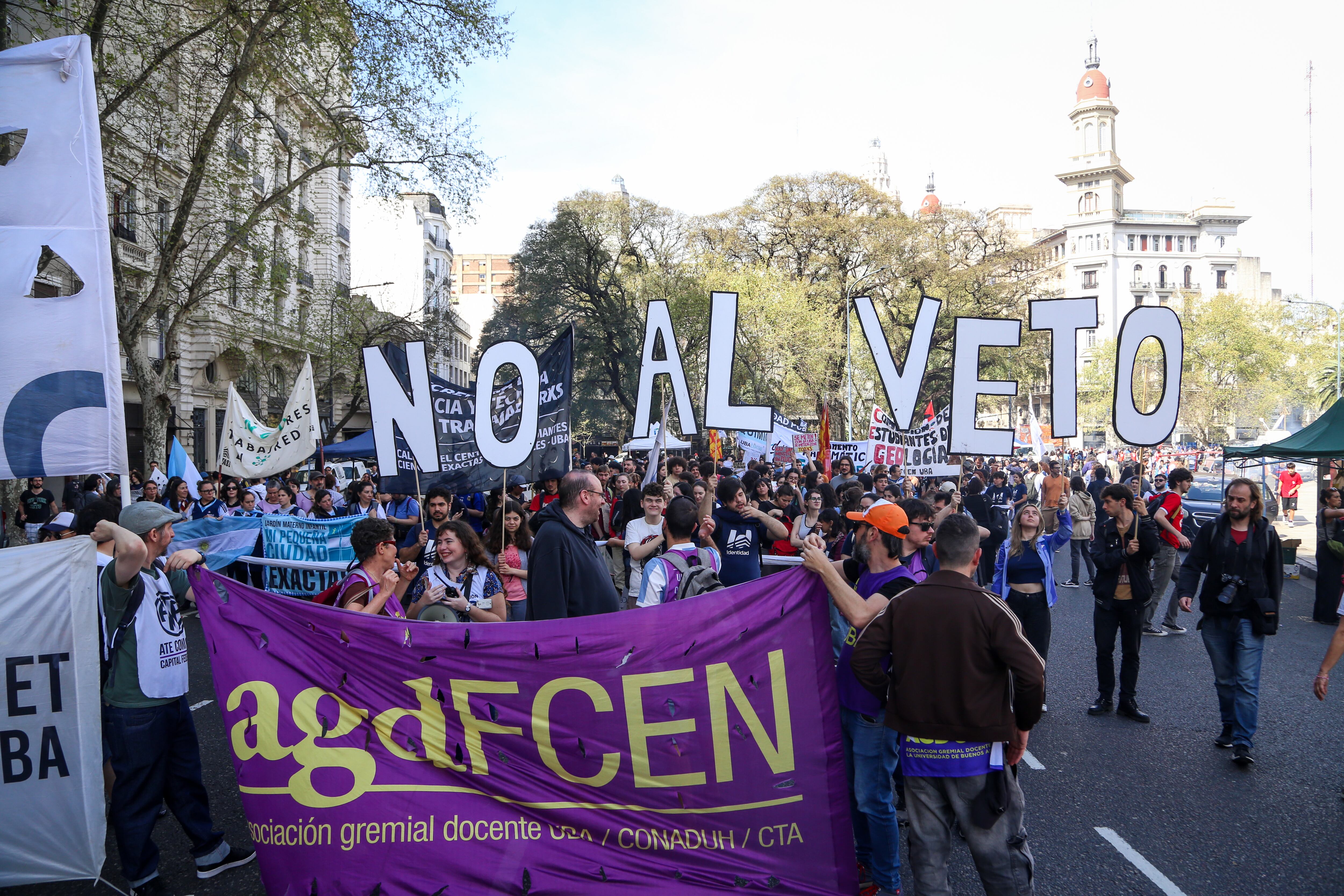 marcha-federal-universitaria-como-son-las-principales-movilizaciones-en-el-interior-del-pais-1 Marcha Federal Universitaria: cómo son las principales movilizaciones en el interior del país