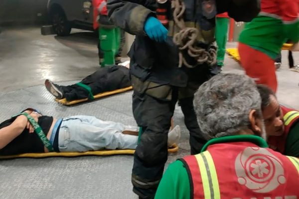 Conmoción en Palermo: se desplomó un ascensor con nueve jóvenes en su interior