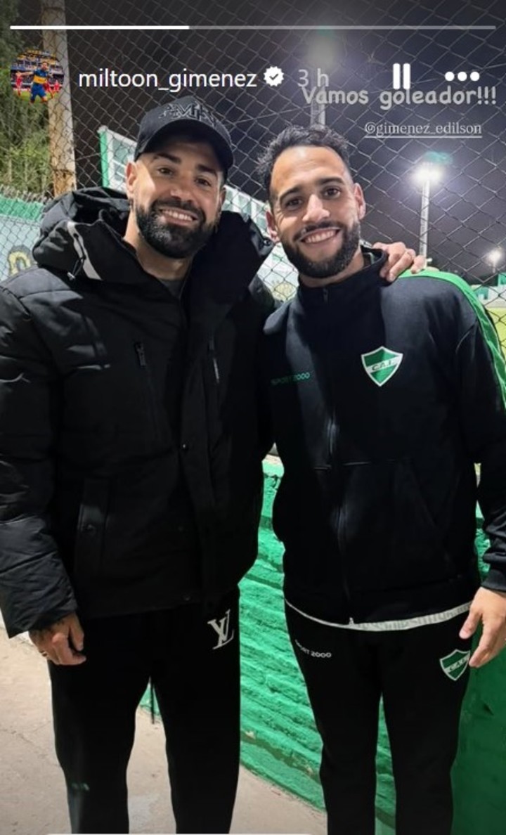 el-jugador-de-boca-que-visito-a-su-hermano-que-fue-figura-en-el-ascenso-2 El jugador de Boca que visitó a su hermano que fue figura en el Ascenso