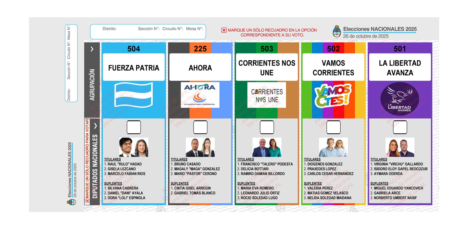 elecciones-2025-en-corrientes-quienes-seran-los-candidatos-a-diputados-nacionales-3 Elecciones 2025 en Corrientes: quiénes serán los candidatos a diputados nacionales