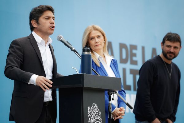 Kicillof llamó recuperar la Presidencia en el acto por el Día de la Lealtad y dijo que CFK “está injustamente presa”