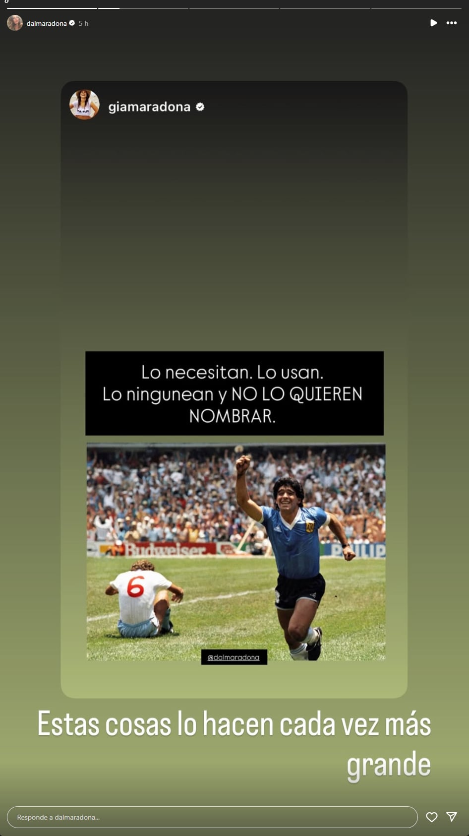 los-mensajes-de-dalma-y-gianinna-maradona-tras-la-polemica-con-el-banco-central-por-la-moneda-del-mundial-2026-2 Los mensajes de Dalma y Gianinna Maradona tras la polémica con el Banco Central por la moneda del Mundial 2026