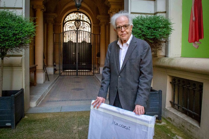  Recuperaron un cuadro de San Martín con una amante desconocida oculto durante 150 años