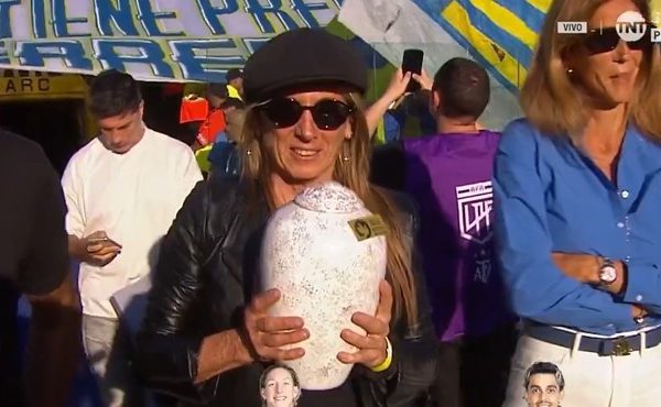 Video: el llanto de Di María en el homenaje a Russo