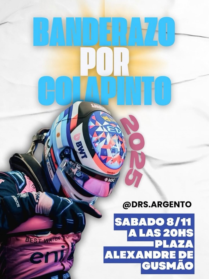 banderazo-argentino-por-franco-colapinto-en-brasil-cuando-y-donde-sera-1 Banderazo argentino por Franco Colapinto en Brasil: cuándo y dónde será