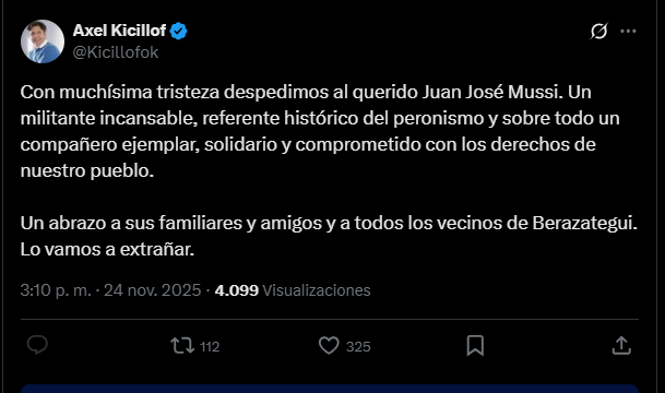 de-cristina-kirchner-a-sergio-massa-los-principales-dirigentes-del-pj-despidieron-a-juan-jose-mussi-1 De Cristina Kirchner a Sergio Massa: los principales dirigentes del PJ despidieron a Juan José Mussi
