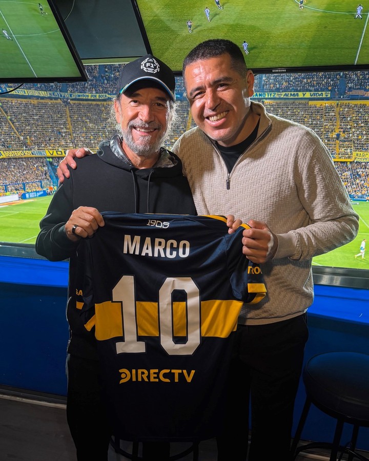 el-inesperado-elogio-de-pergolini-a-riquelme-lo-que-produce-roman-no-lo-vi-en-mick-jagger-bono-ni-metallica-4 El inesperado elogio de Pergolini a Riquelme: “Lo que produce Román no lo vi en Mick Jagger, Bono ni Metallica”