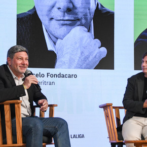 javier-tebas-en-el-ole-summit-fake-news-la-liga-argentina-la-pirateria-en-el-futbol-y-mas-4 Javier Tebas, en el Olé Summit: fake news, la liga argentina, la piratería en el fútbol y más