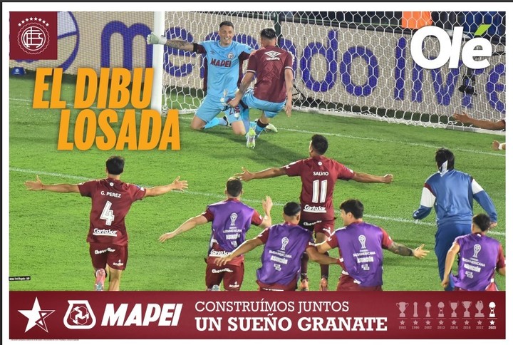 los-hinchas-de-lanus-ya-disfrutan-el-poster-de-ole-5 Los hinchas de Lanús ya disfrutan el póster de Olé
