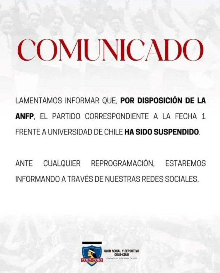 sigue-la-violencia-en-chile-hinchas-de-colo-colo-provocaron-incidentes-en-un-partido-de-futsal-frente-a-la-u-1 Sigue la violencia en Chile: hinchas de Colo Colo provocaron incidentes en un partido de futsal frente a la U