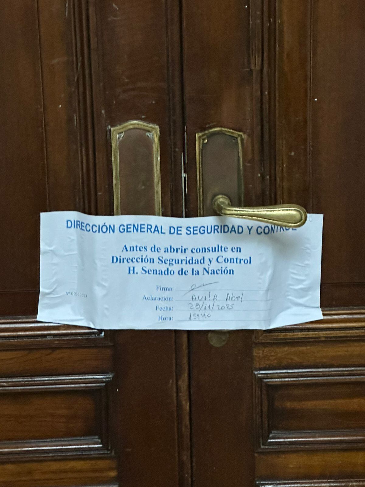 gritos-forcejeos-y-polemica-con-una-senadora-kirchnerista-que-denuncio-que-le-bloquearon-el-acceso-a-su-despacho-1 Gritos, forcejeos y polémica con una senadora kirchnerista que denunció que le bloquearon el acceso a su despacho