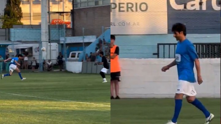 video-el-golazo-de-pablo-aimar-en-un-partido-a-beneficio-en-estudiantes-de-rio-cuarto-1 Video: el golazo de Pablo Aimar en un partido a beneficio en Estudiantes de Río Cuarto