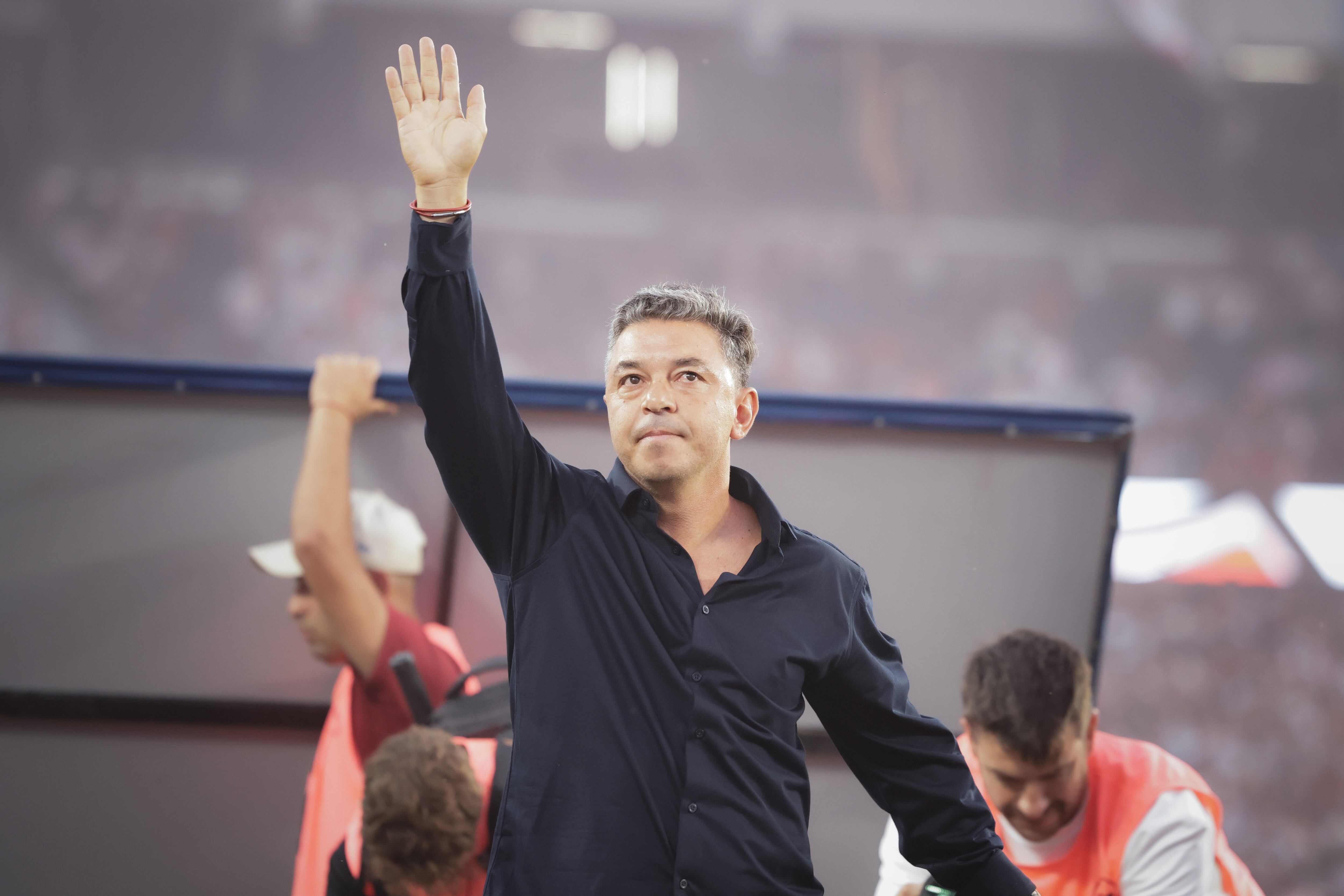 Marcelo Gallardo habló después de la victoria de River contra Gimnasia y el inicio del 2026 con dos triunfos (Fotobaires)