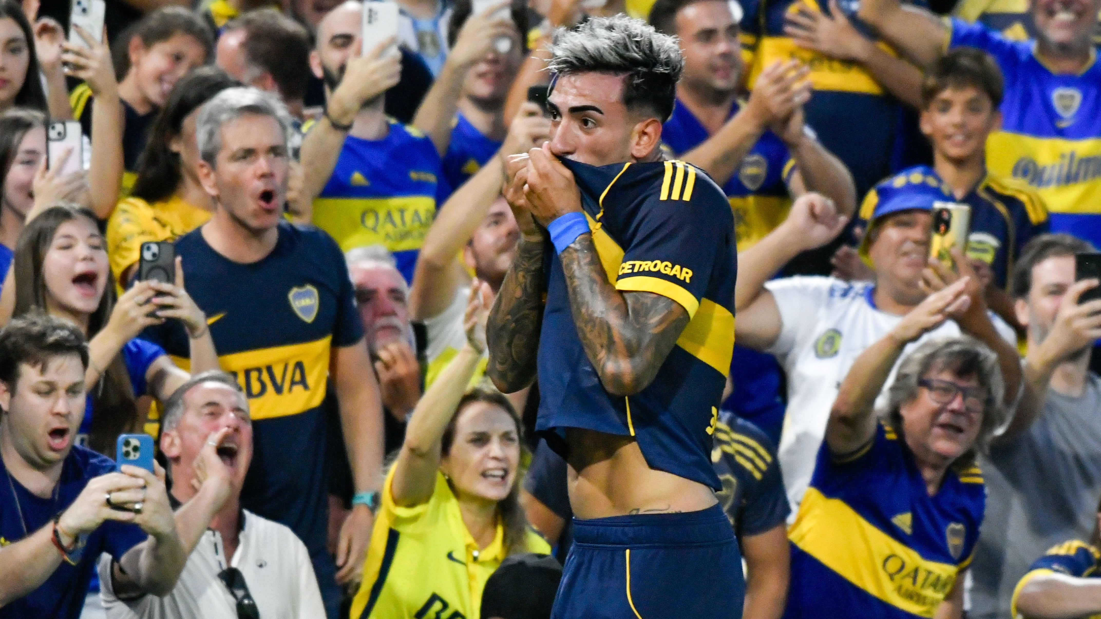 El gol de Lautaro Di Lollo le permitió el triunfo a Boca en el debut del torneo (FOTOBAIRES)