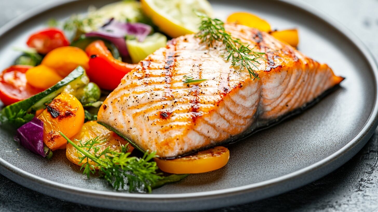 El salmón ofrece proteína de alto valor biológico, ácidos grasos omega-3 y nutrientes que favorecen la salud cardiovascular y cerebral (Imagen Ilustrativa Infobae)