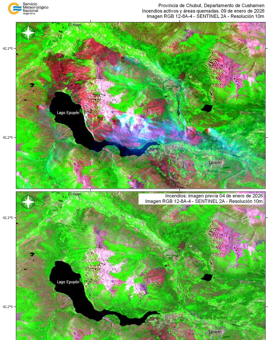 Así fue el daño provocado por el incendio en la zona de Epuyén