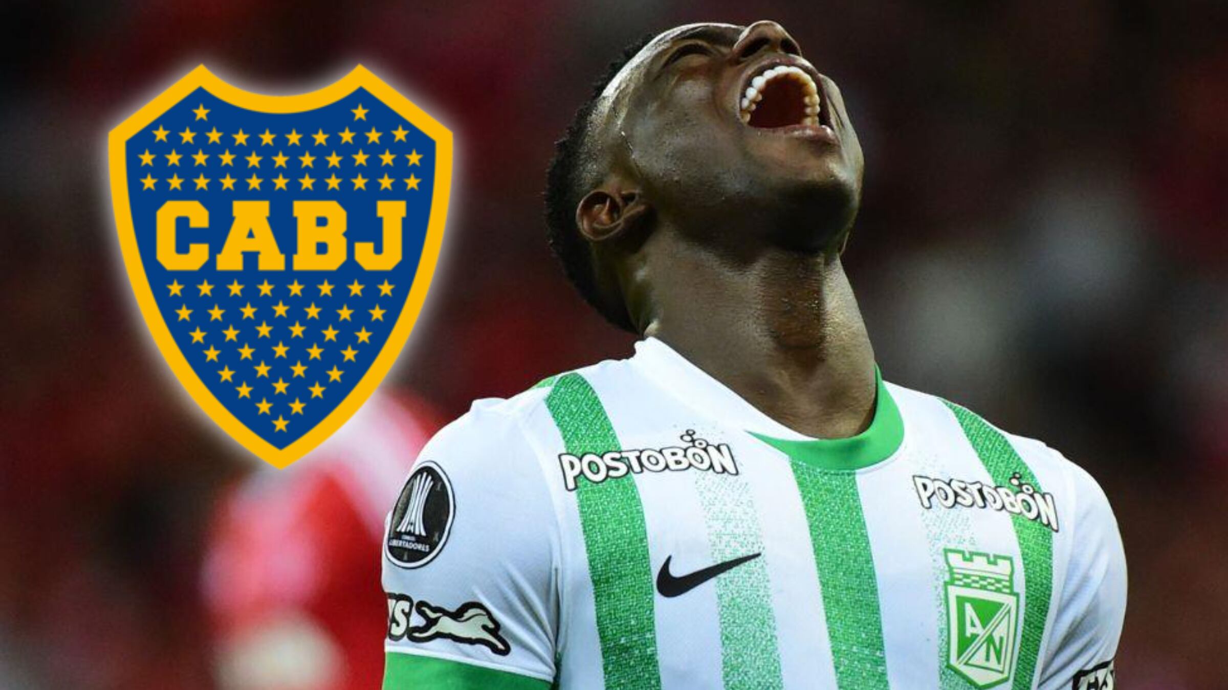 Boca, que ofreció 5 millones de dólares por el 100% de la ficha de Marino Hinestroza, podría quedarse sin los servicios del jugador - crédito CABJ/EFE