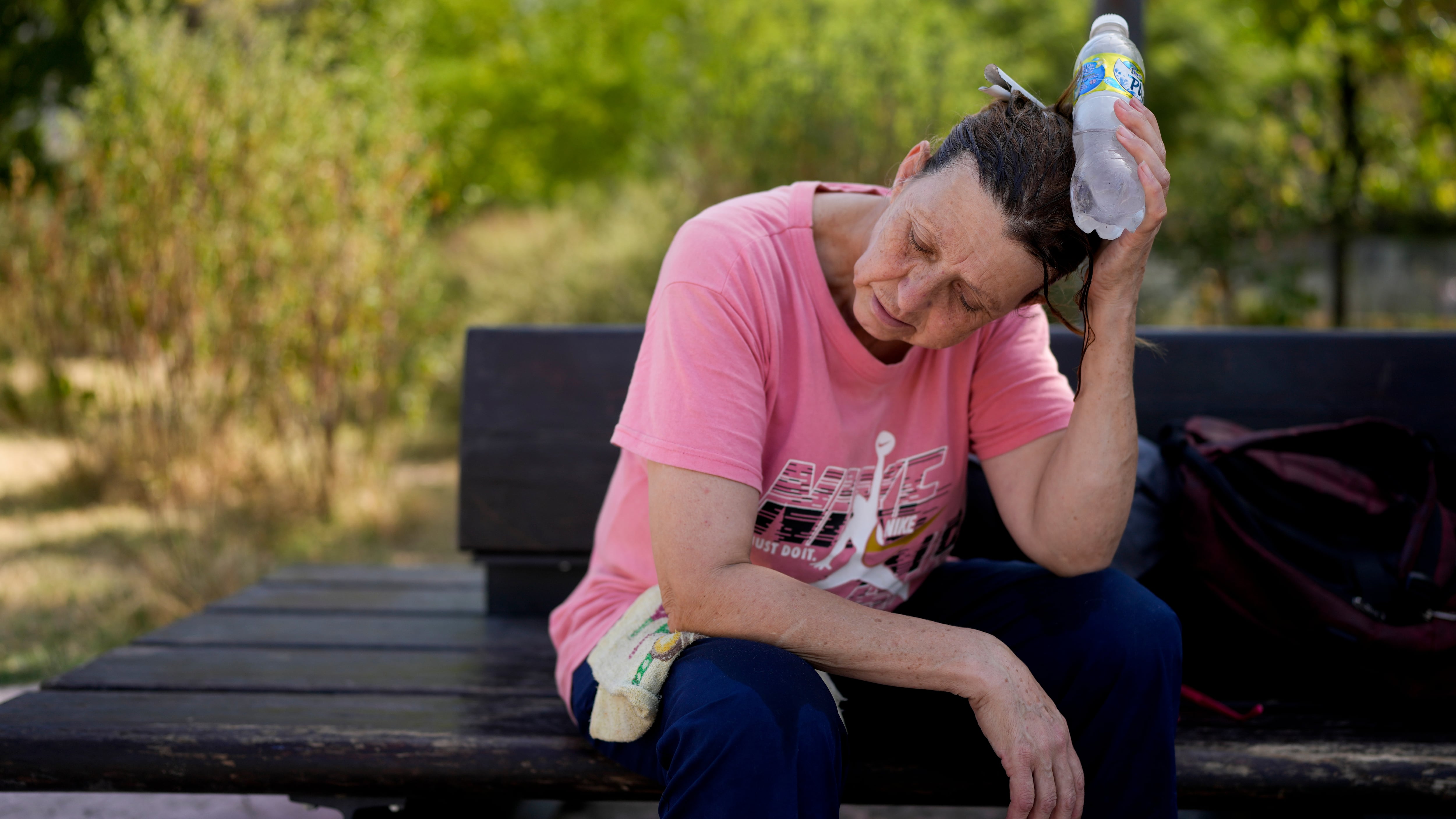 El Servicio Meteorológico Nacional emitió alerta amarilla para AMBA y gran parte del Gran Buenos Aires por altas temperaturas (AP Foto/Natacha Pisarenko)