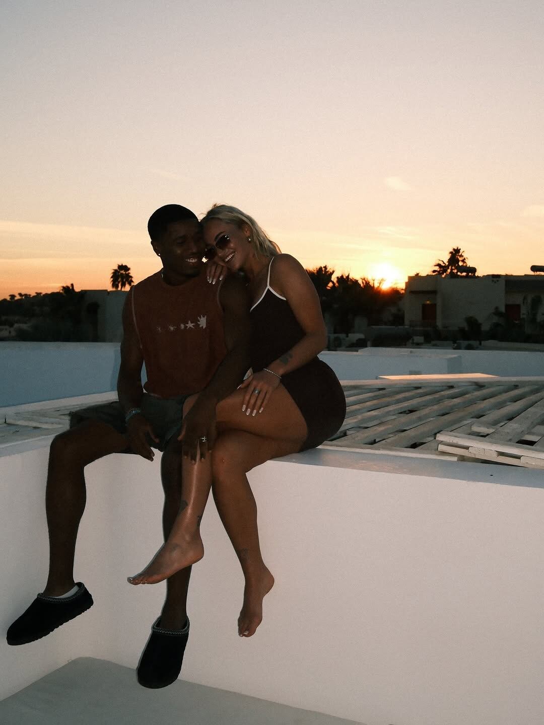 La futbolista confirmó la relación mediante una publicación de Instagram