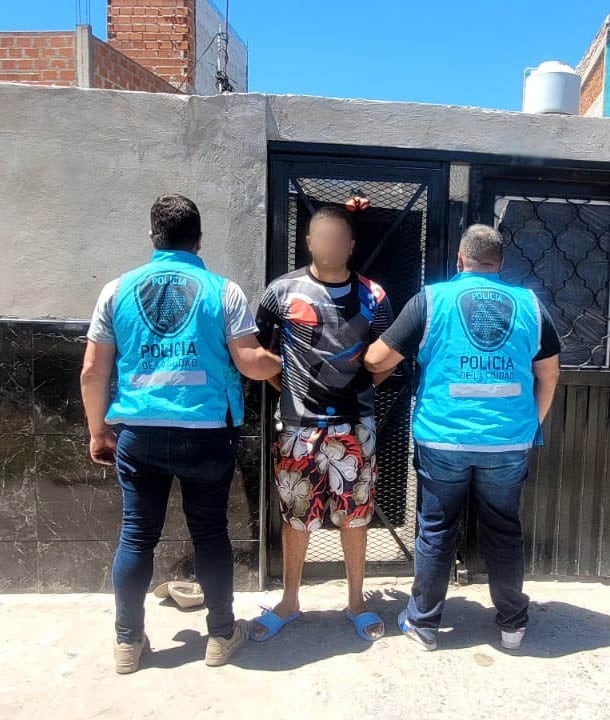 El momento en el que el prófugo fue detenido