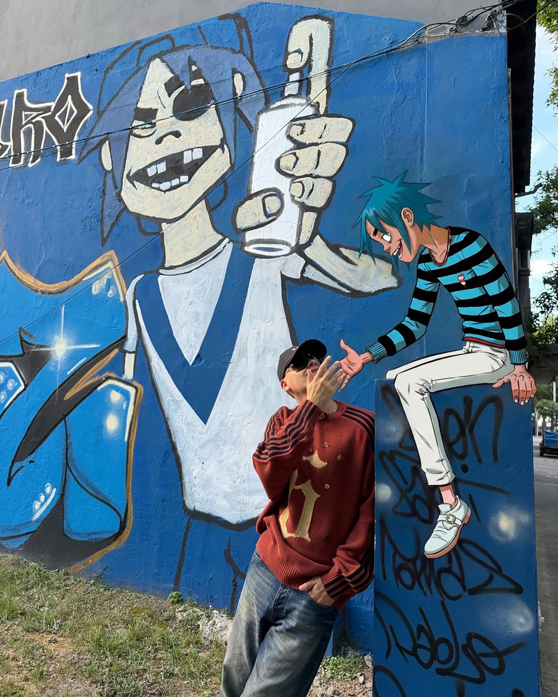 La música de Bizarrap y Gorillaz viaja desde Argentina al mundo con los colores de Vélez Sársfield, el equipo de sus amores