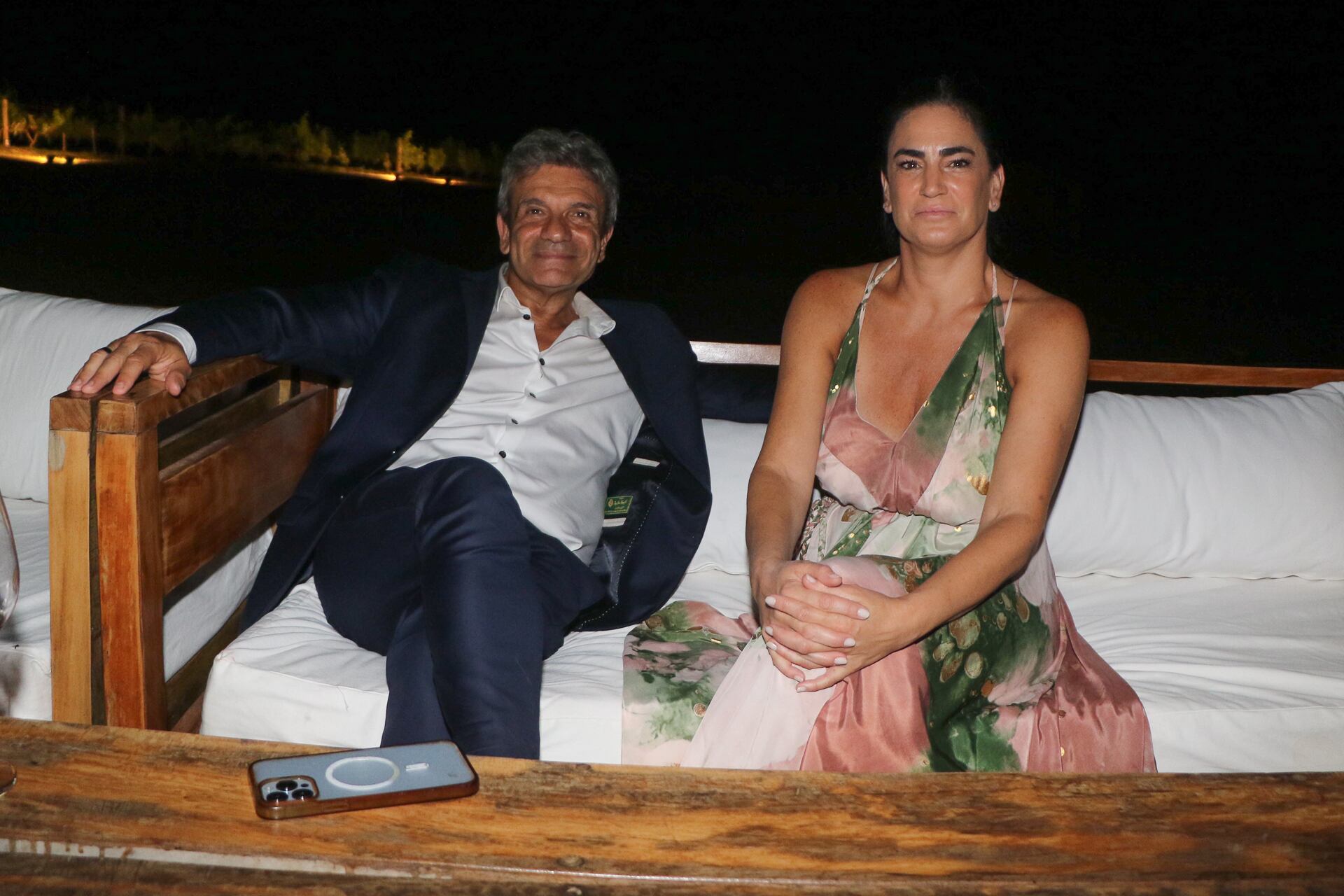 Marcelo de Bellis dijo presente en la tradicional Cena de los Famosos en Punta del Este