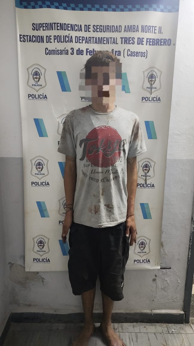 El joven detenido por balear a un policía retiado de la Bonaerense
