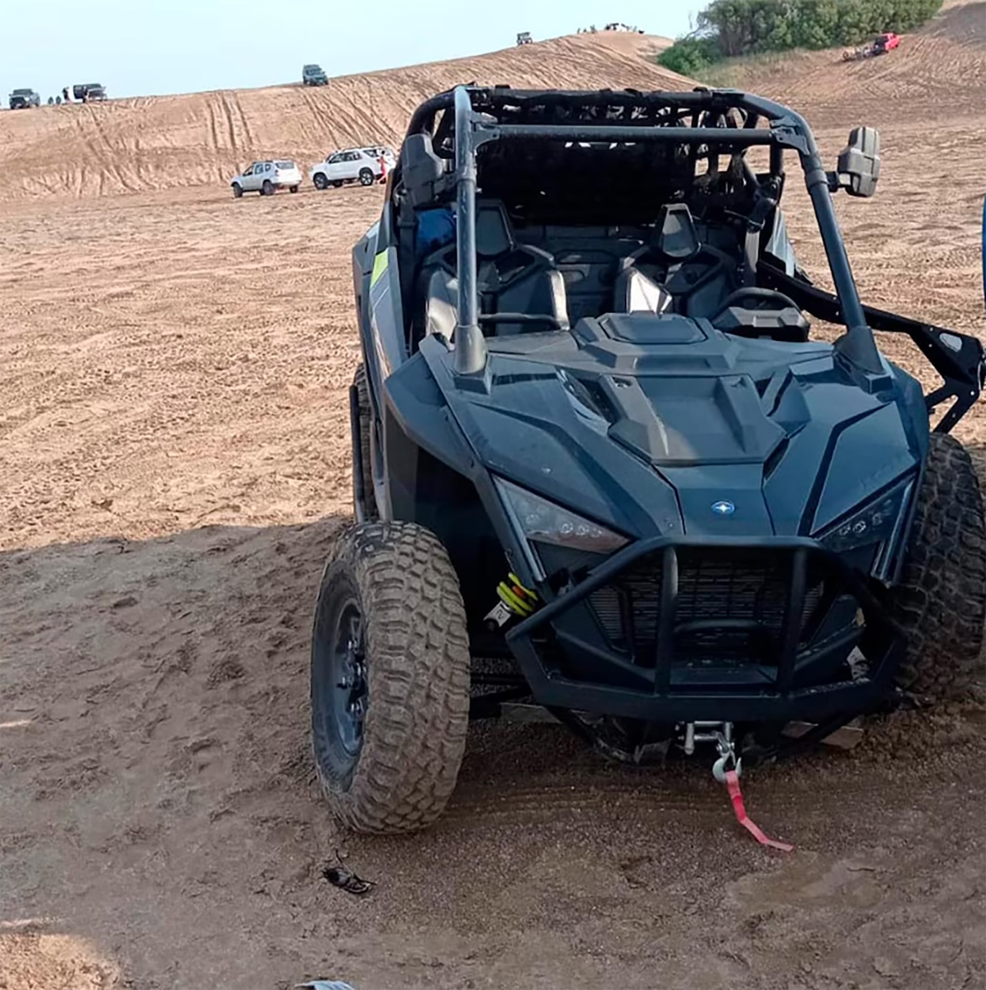 El menor viajaba en un UTV con su papá cuando chocaron contra una camioneta 