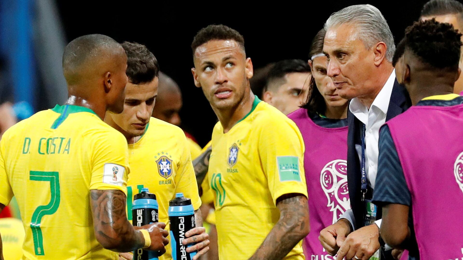 Douglas Costa disputó el Mundial de Rusia 2018 con la selección de Brasil (REUTERS/Toru Hanai)