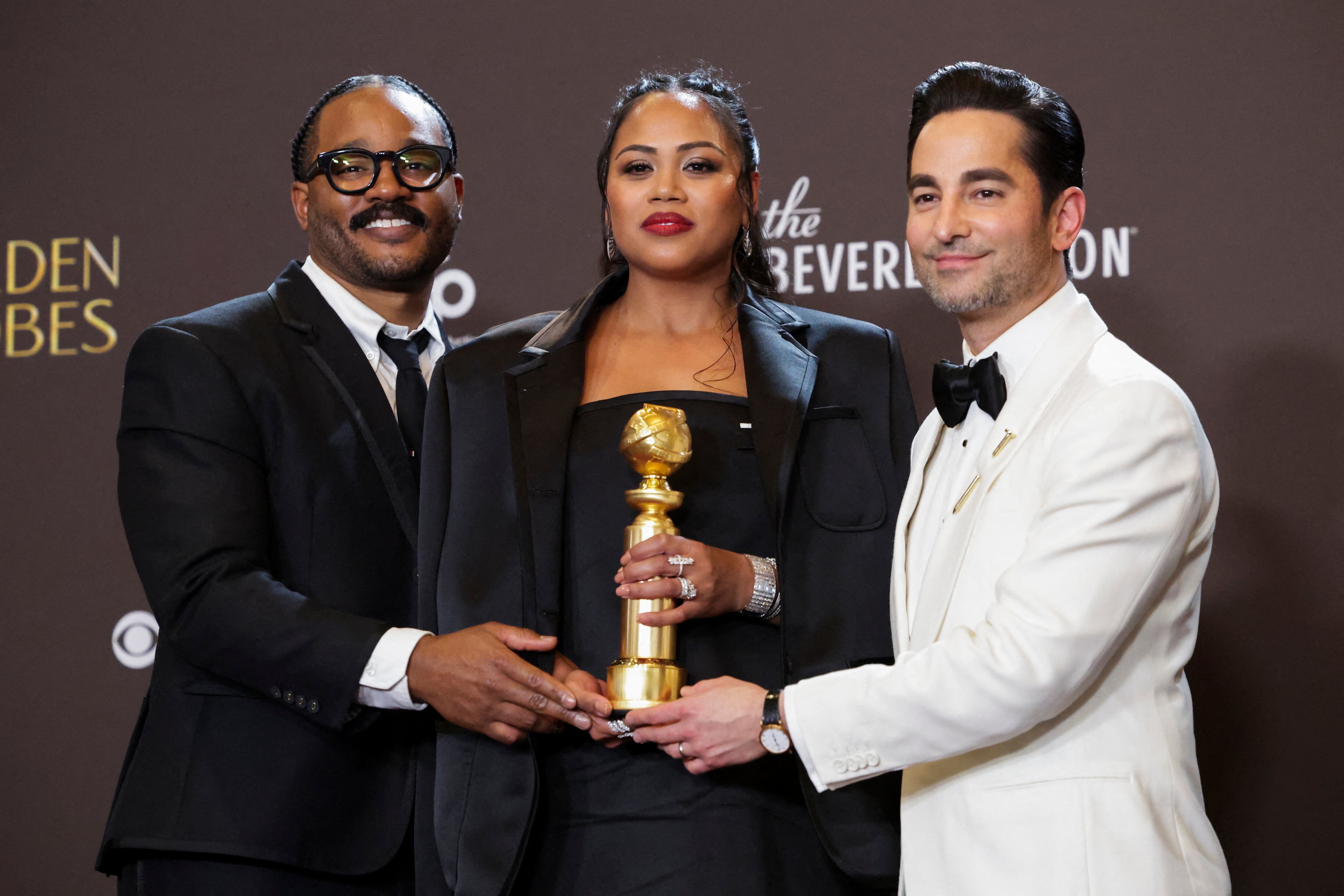 Ryan Coogler, Zinzi Coogler y Sev Ohanian de 