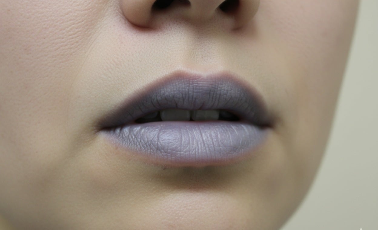 El color azulado en labios o uñas es un signo de alerta ante falta de oxígeno (Imagen Ilustrativa Infobae)